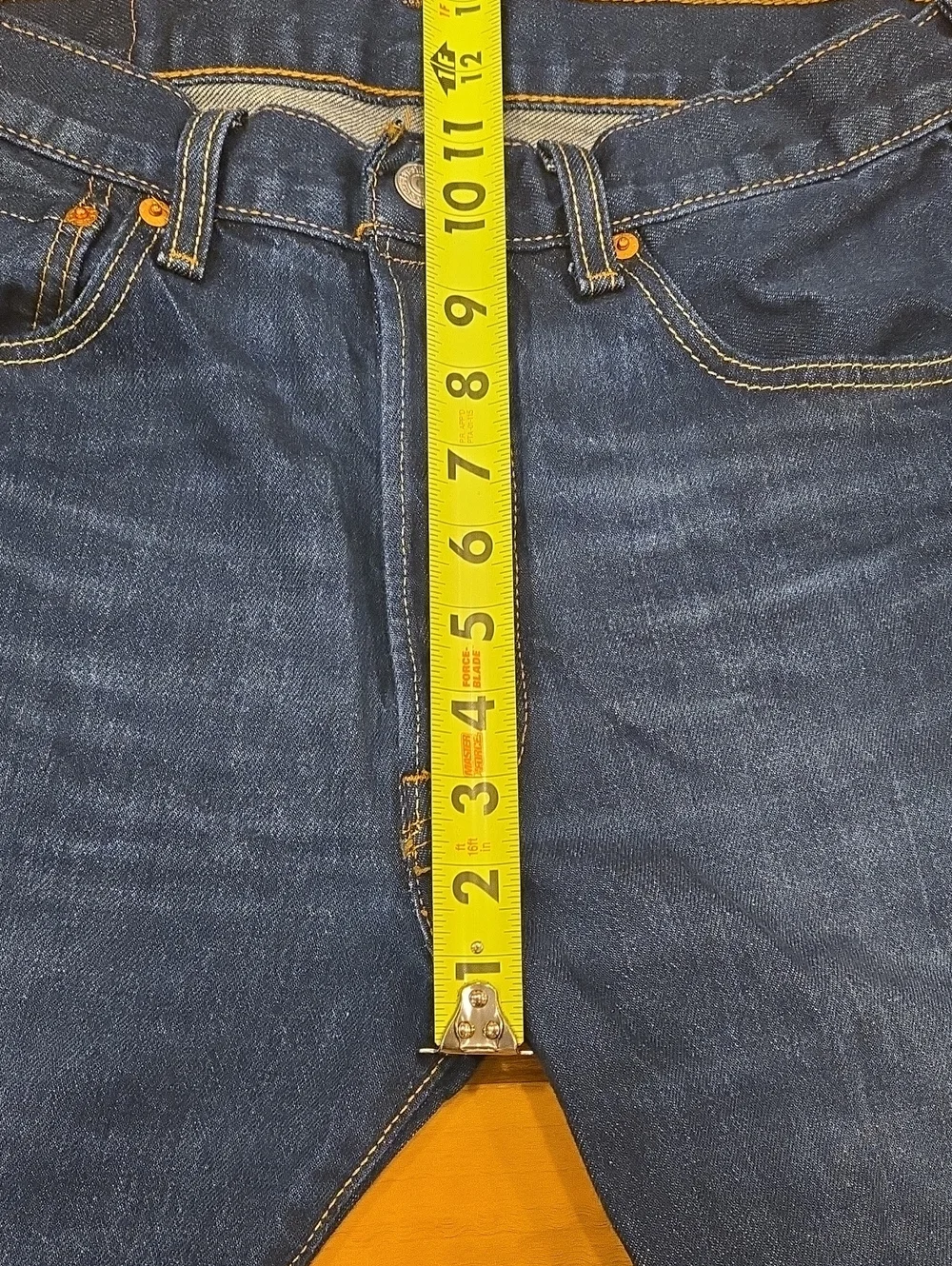 Mens 501 Levi's Button Fly Jeans 33x30